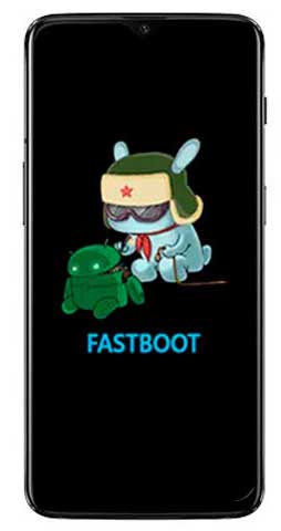 Xiaomi Fastboot Screen